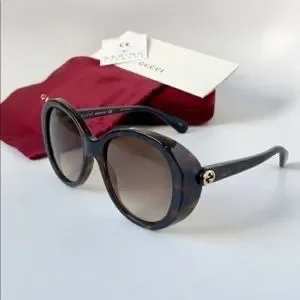 Gucci | Accessories | New Gucci Womens Round Havana Havana  display picture 1